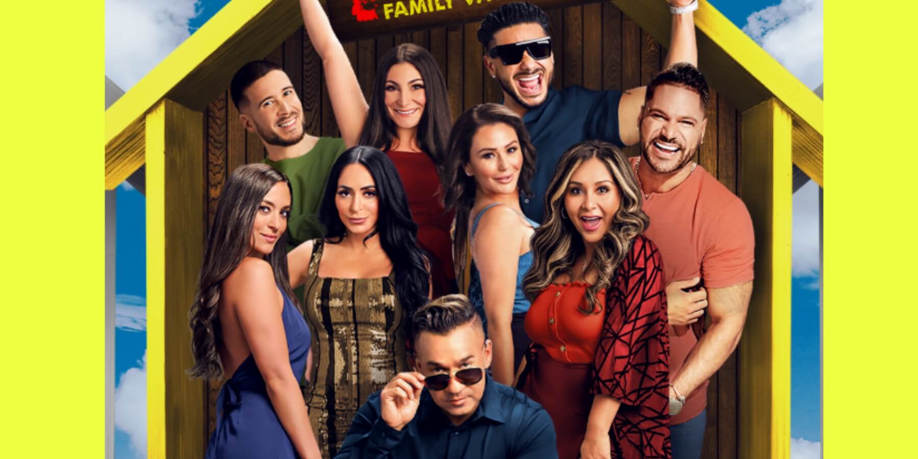 The cast of season 7 of 'Jersey Shore: Family Vacation'