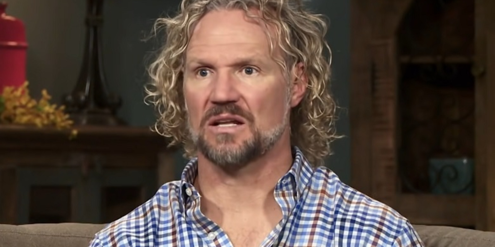 Kody Brown photographed during a confessional for TLC's 'Sister Wives.'