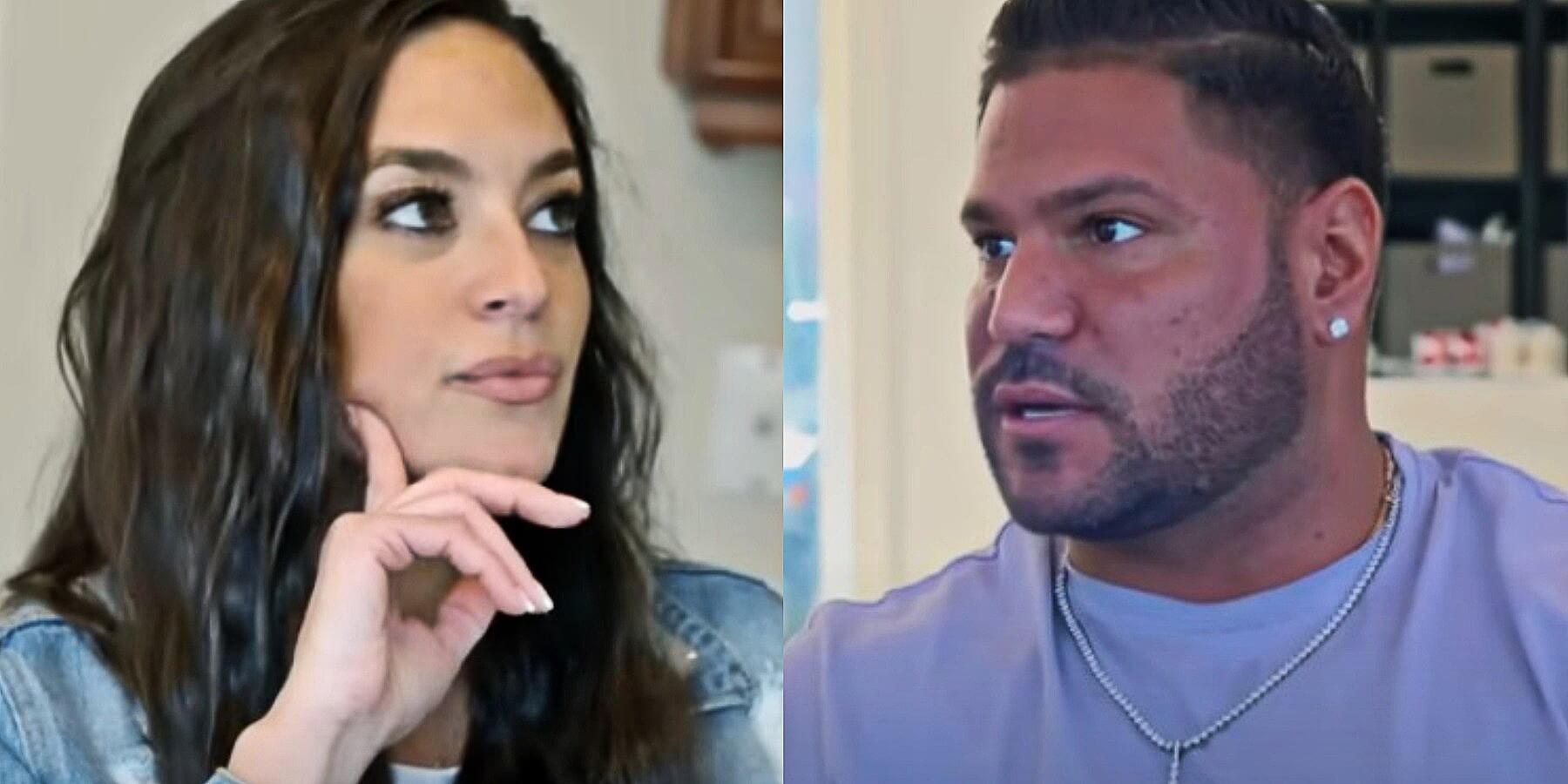 Sammi Giancola and Ronnie Ortiz Magro of 'Jersey Shore: Family Vacation'