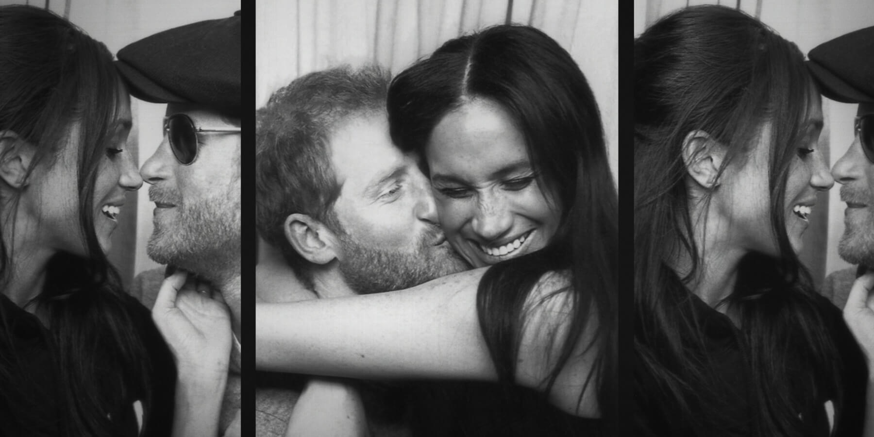 Prince Harry and Meghan Markle's personal photographs from the early days of their relationship.