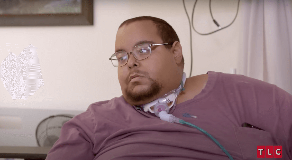 Caleb Willingham with a trach in '1000-lb Sisters' Season 5