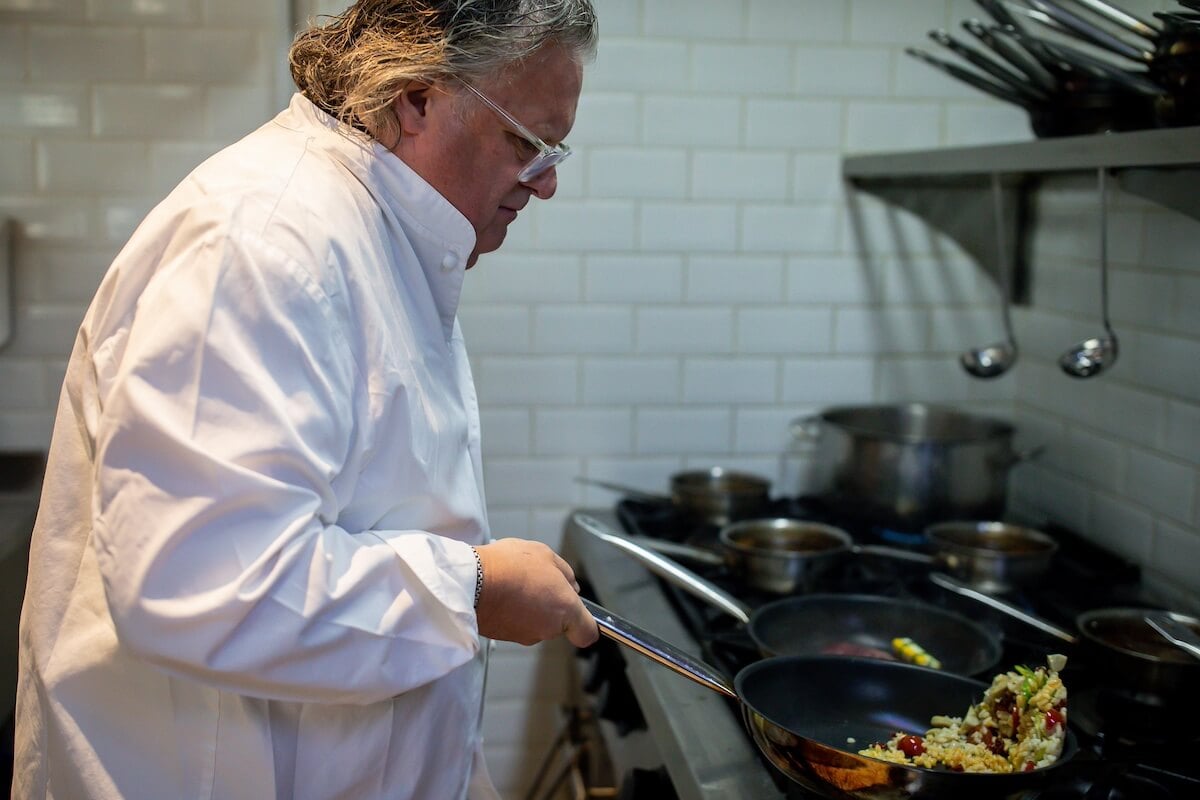 Chef David Burke cooks in Saudi Arabia