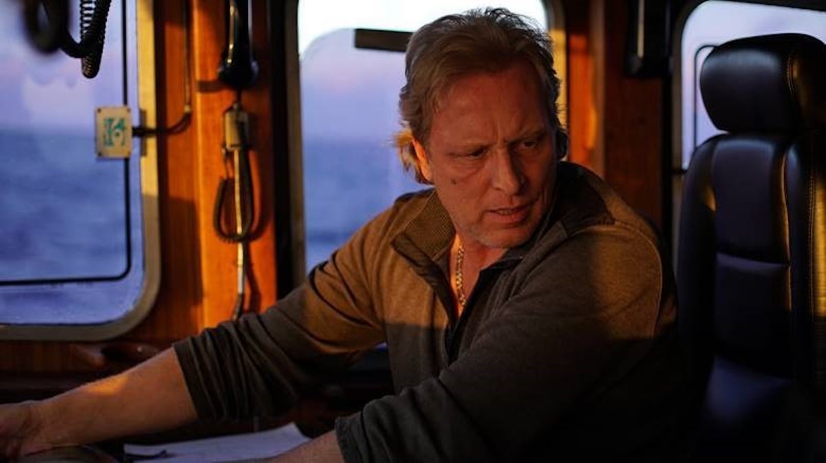 Sig Hansen at the helm of a boat on 'Deadliest Catch'