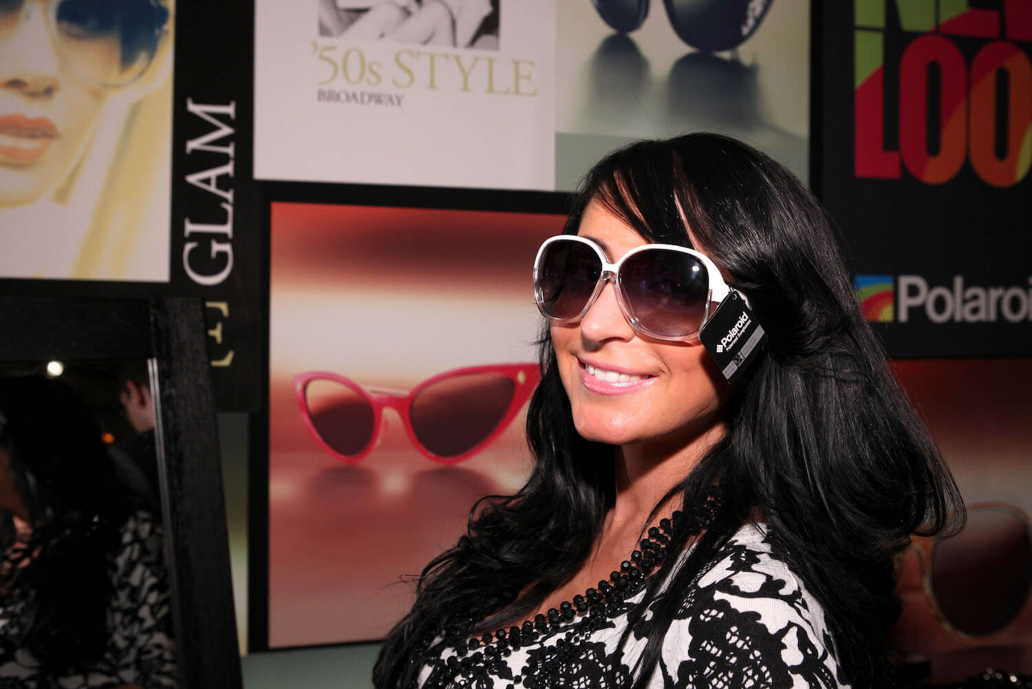 'Jersey Shore: Family Vacation' Season 7 star Angelina Pivarnick wearing sunglasses and smiling
