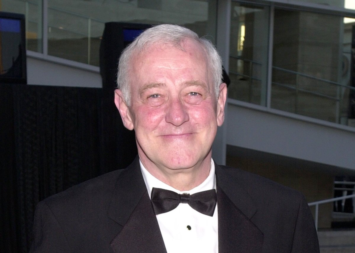John Mahoney arrives at ''The Museum of Television and Radio's Annual Gala'' where actor Kelsey Grammer Grammer and producer Steven Bochco are honored September 24, 2000 in Beverly Hills, CA.