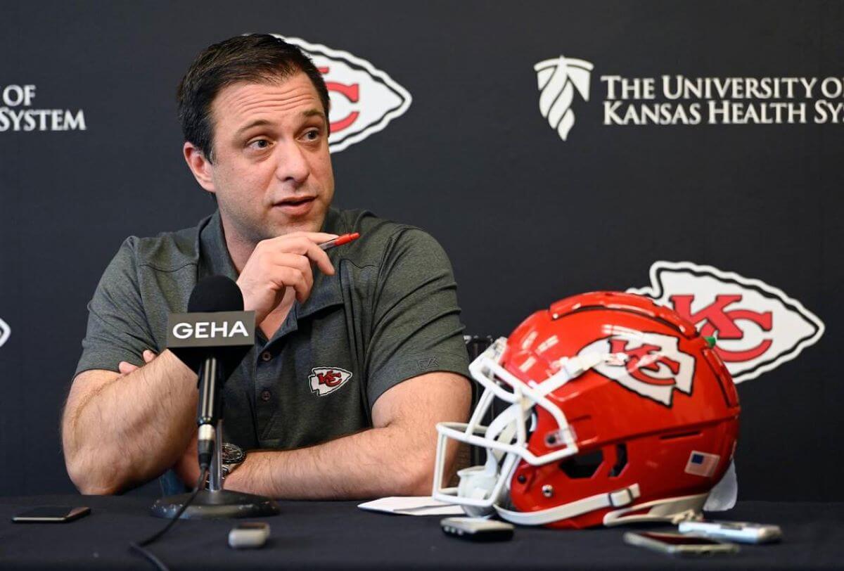 Kansas City Chiefs general manager Brett Veach talks about the NFL Draft