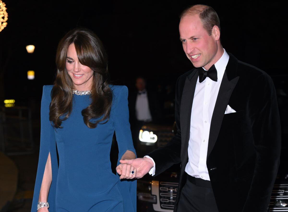 Kate Middleton and Prince William attend The Royal Variety Performance 2023 at Royal Albert Hall