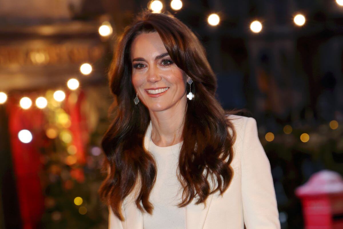 Kate Middleton attends The 'Together At Christmas Carol Service at Westminster Abbey