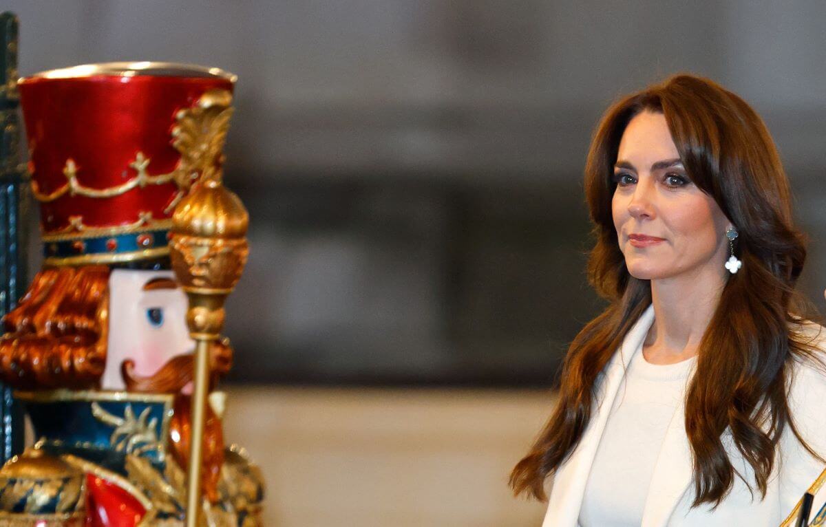 Kate Middleton attends The 'Together At Christmas' Carol Service at Westminster Abbey