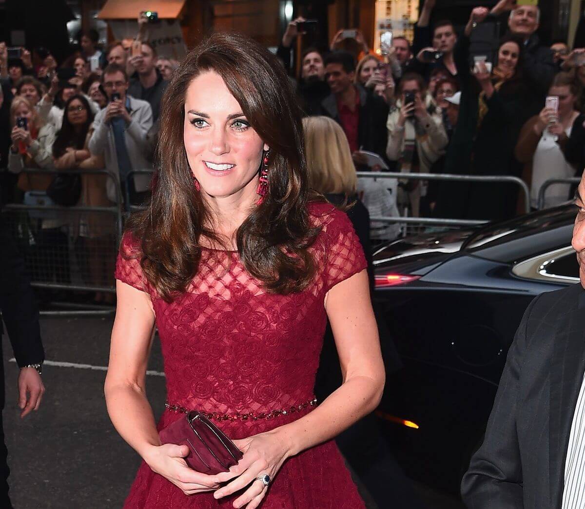 Kate Middleton attends opening night of '42nd Street' in London