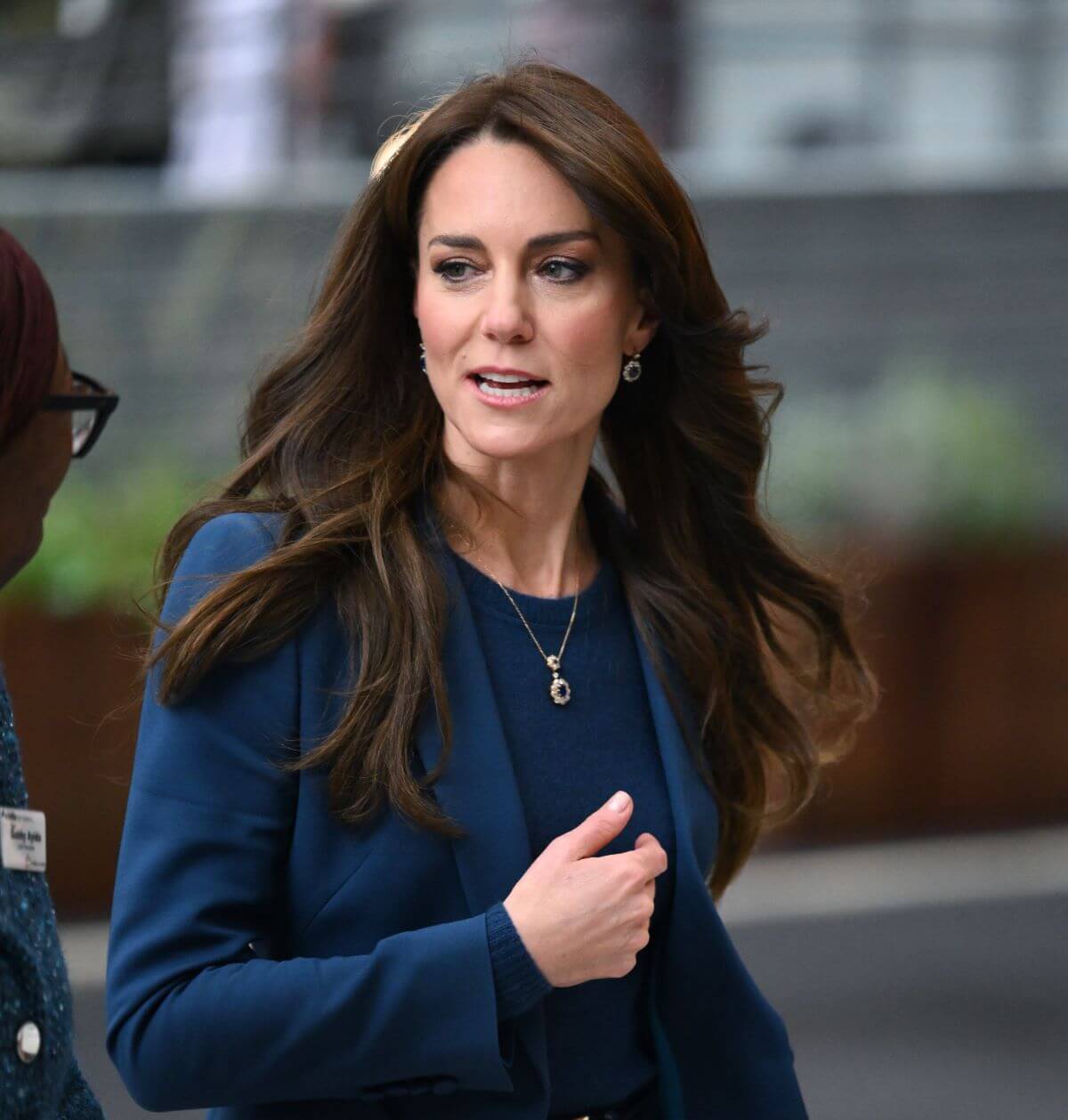 Kate Middleton attends the opening of Evelina London's new children's day surgery unit