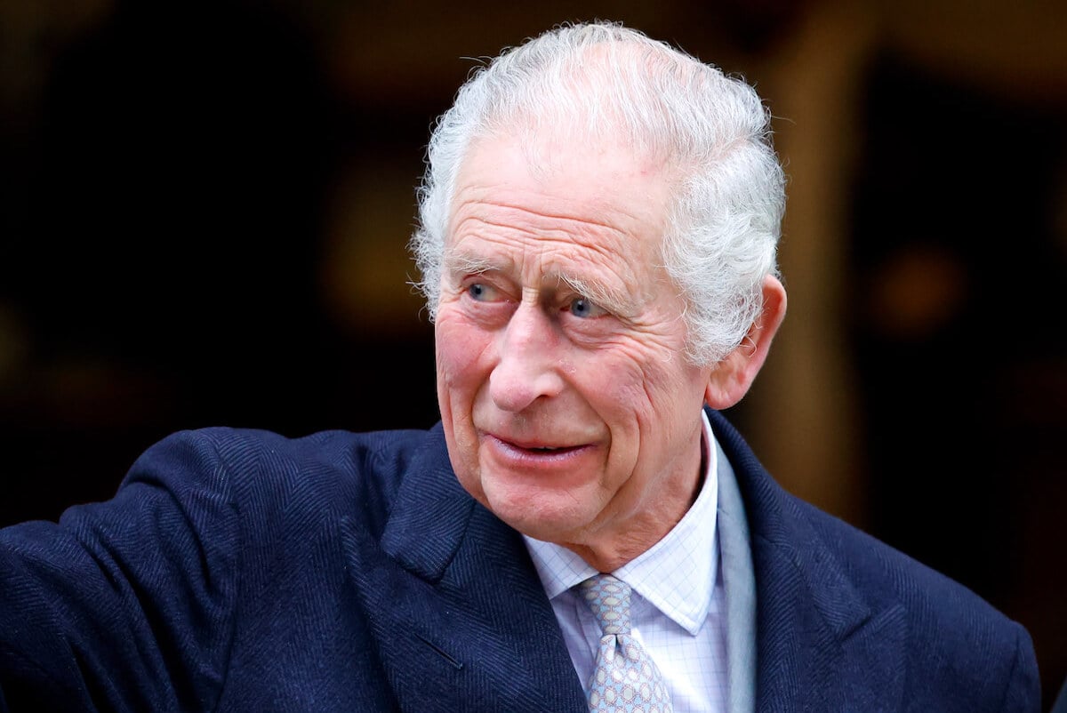 King Charles leaves the hospital ahead of his cancer diagnosis announcement, and looks on