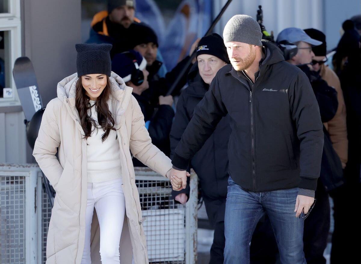 Meghan Markle and Prince Harry attend Invictus Games One Year To Go Winter Training Camp
