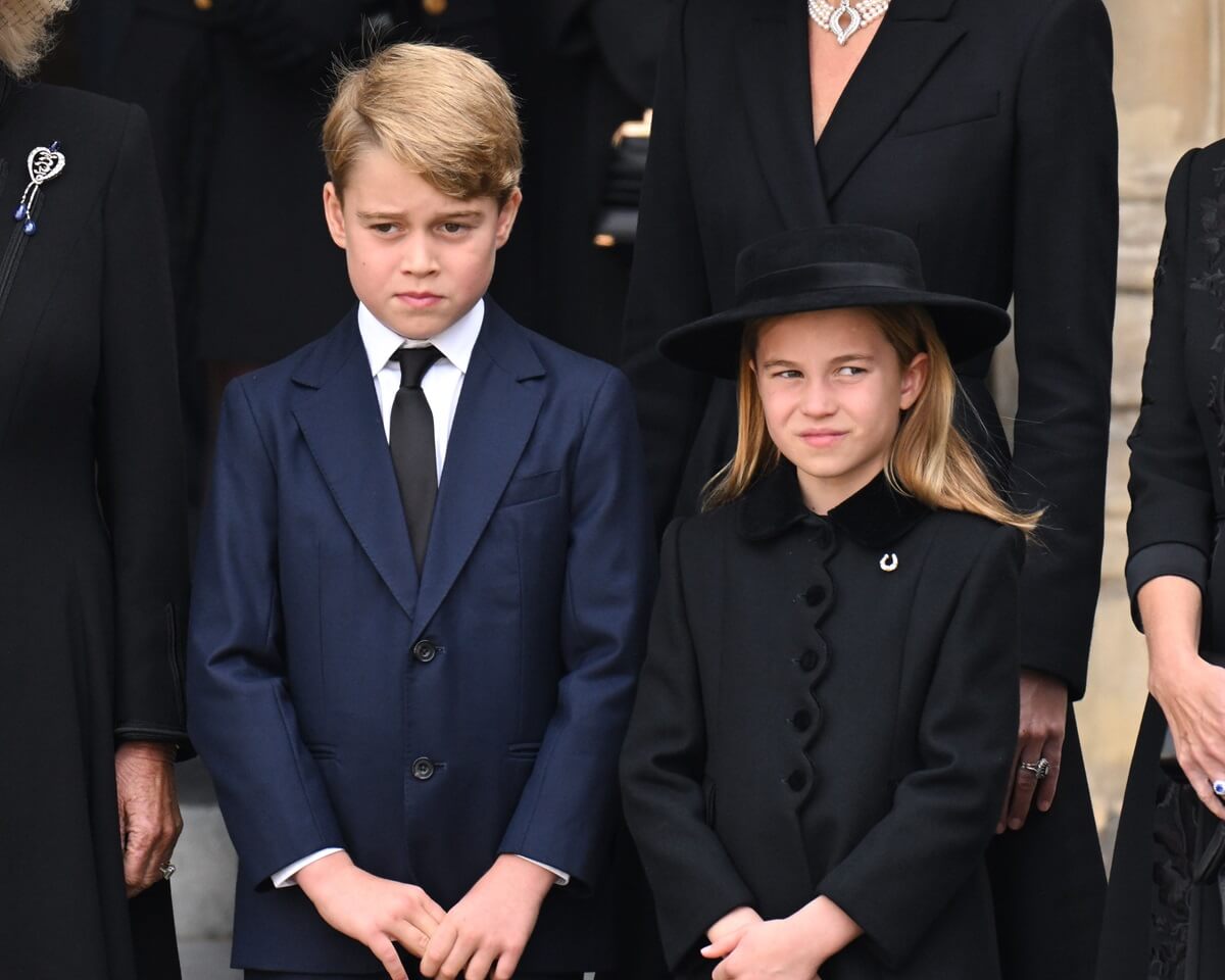 Lip-Reading Expert Reveals What Princess Charlotte and Prince George Said the Moment They Arrived at Queen Elizabeth’s Funeral