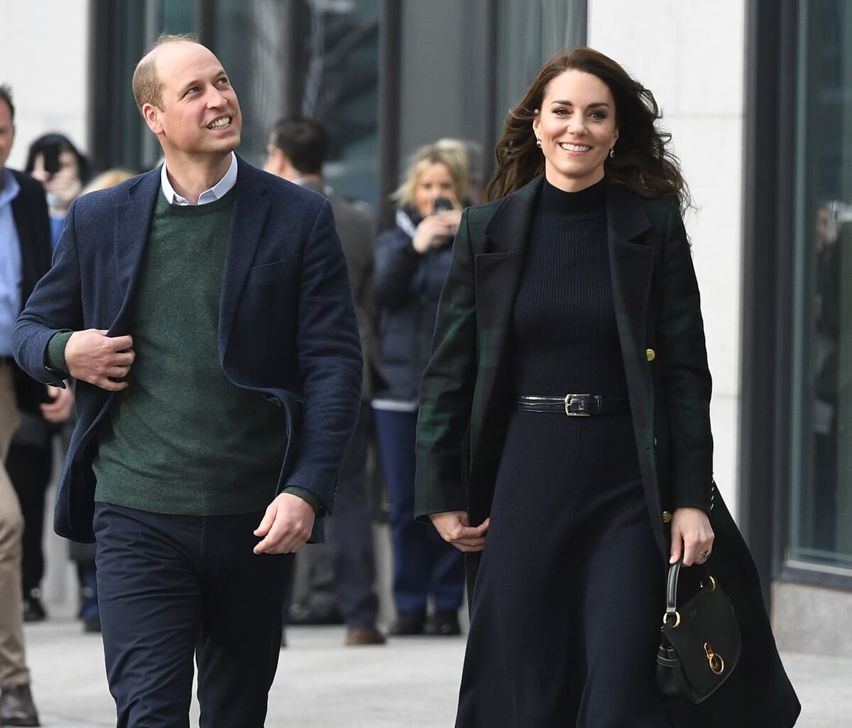 Prince William and Kate Middleton visit Merseyside to thank those working in healthcare and mental health support for their work