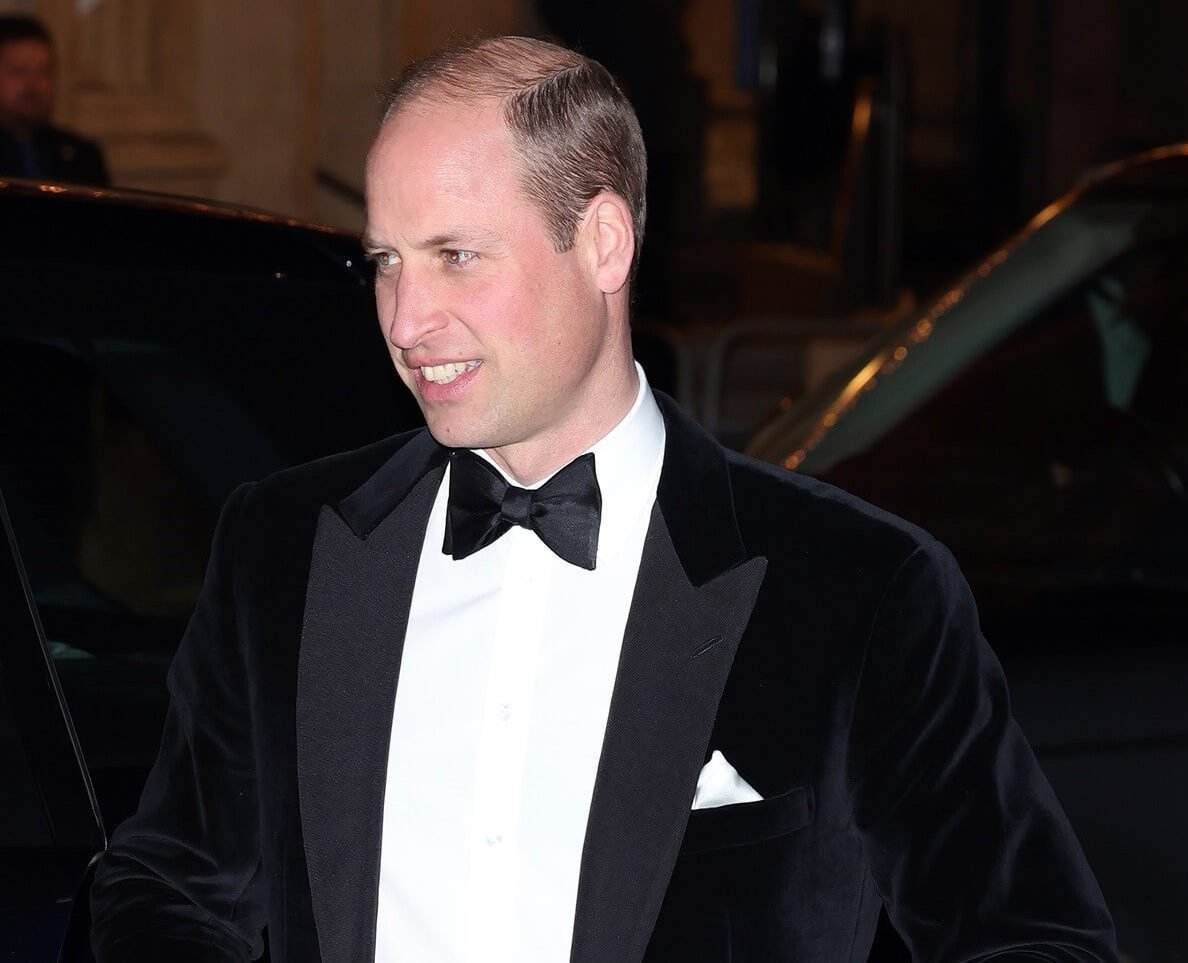 Prince William arrives for the Royal Variety Performance at the Royal Albert Hall