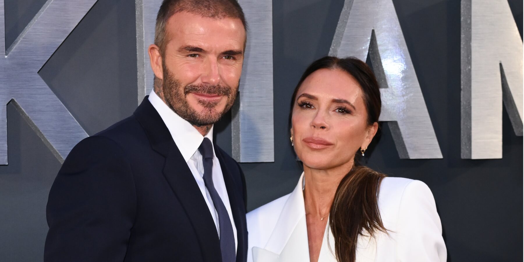 David and Victoria Beckham photographed together in 2023, also appear in the new Uber Eats ad
