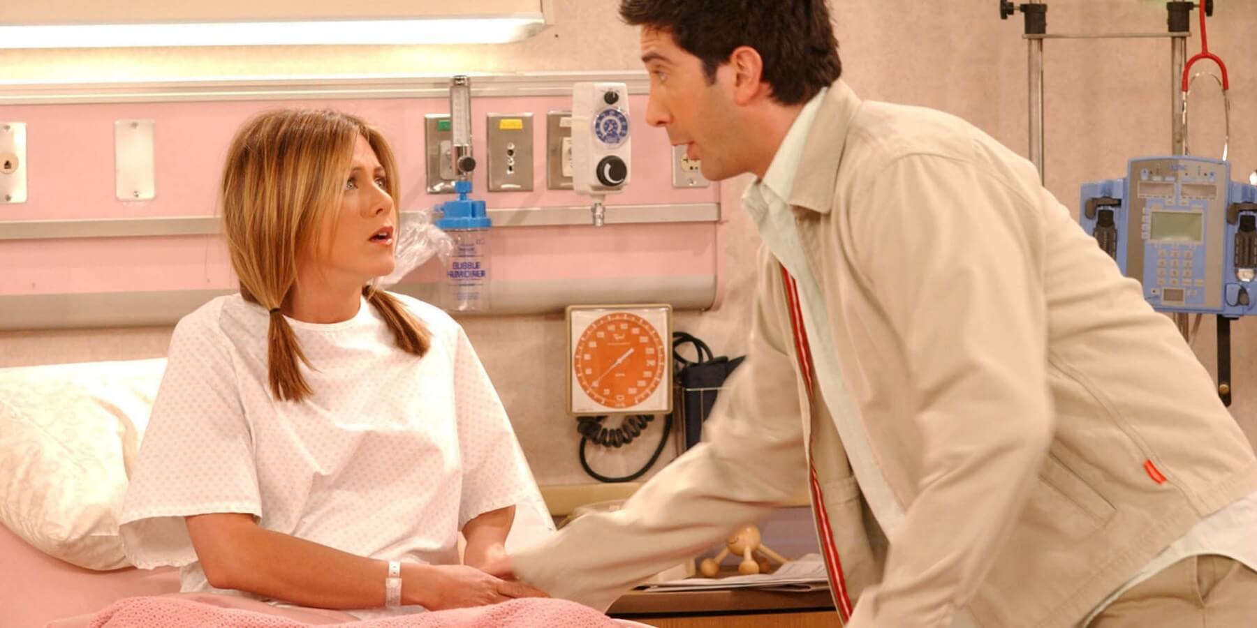 Jennifer Aniston and David Schwimmer worked together for 10 years on 'Friends'