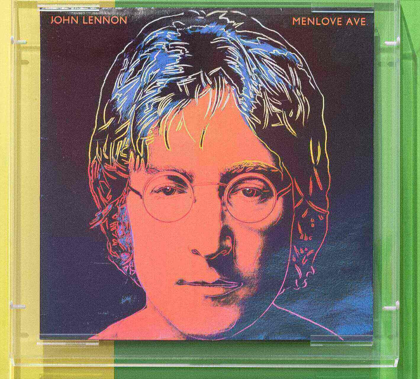 The cover of John Lennon's album 'Menlove Ave.'