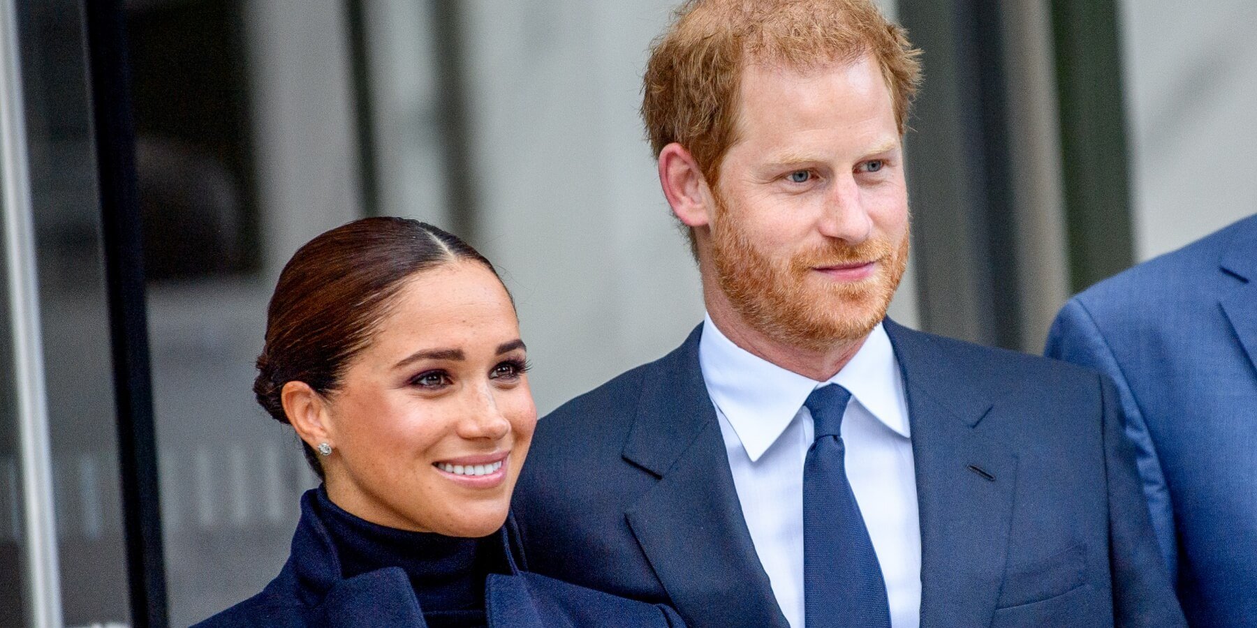 Meghan Markle and Prince Harry photographed in 2021 in New York City