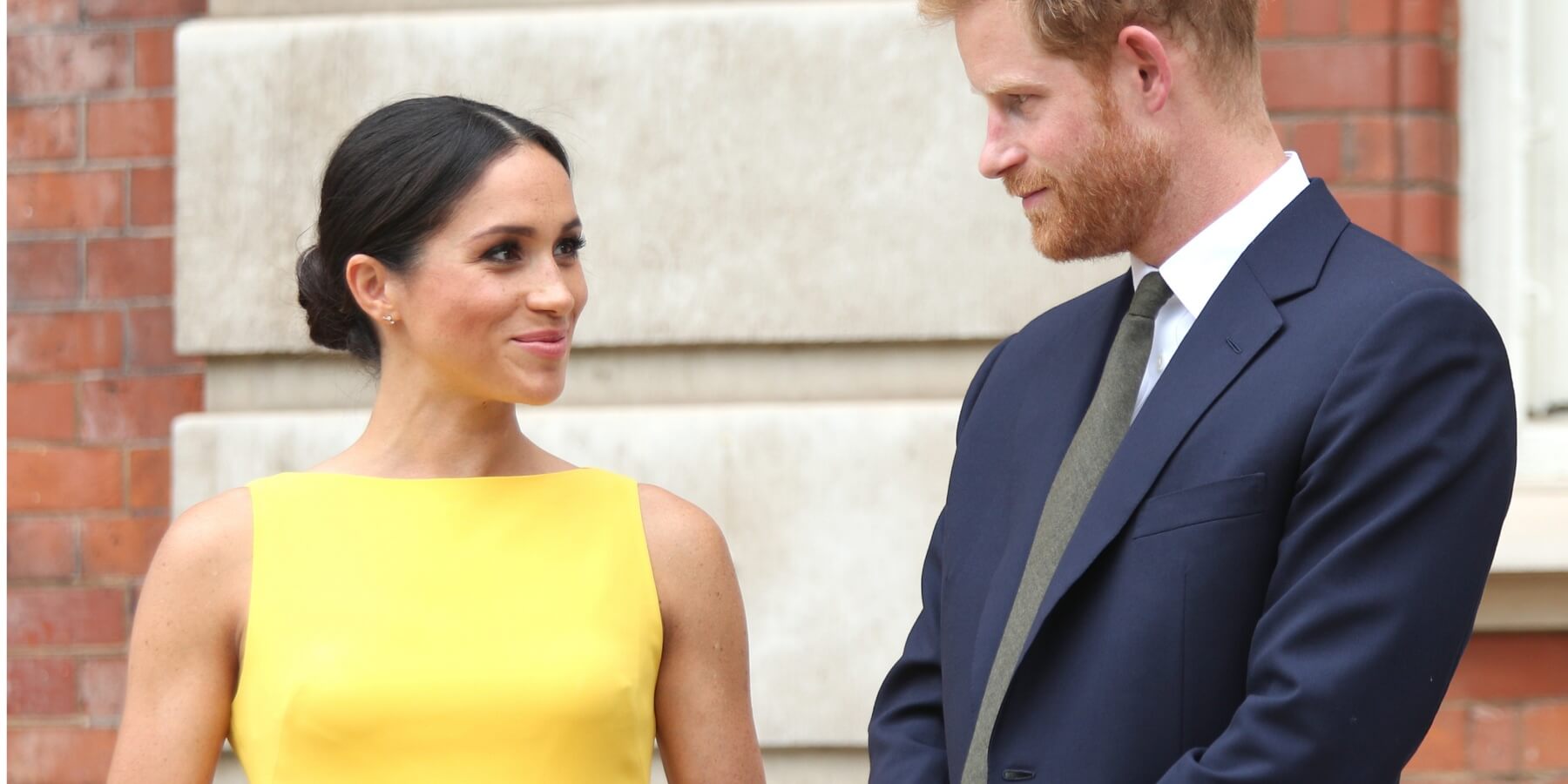 Meghan Markle and Prince Harry photographed together in 2018