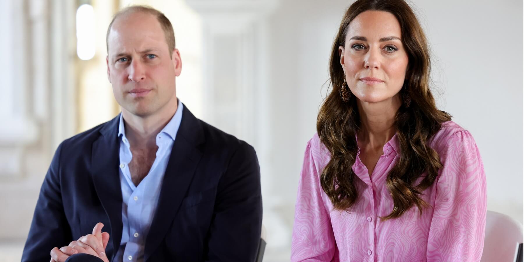 Prince William and Kate Middleton photographed in the Bahamas in 2022