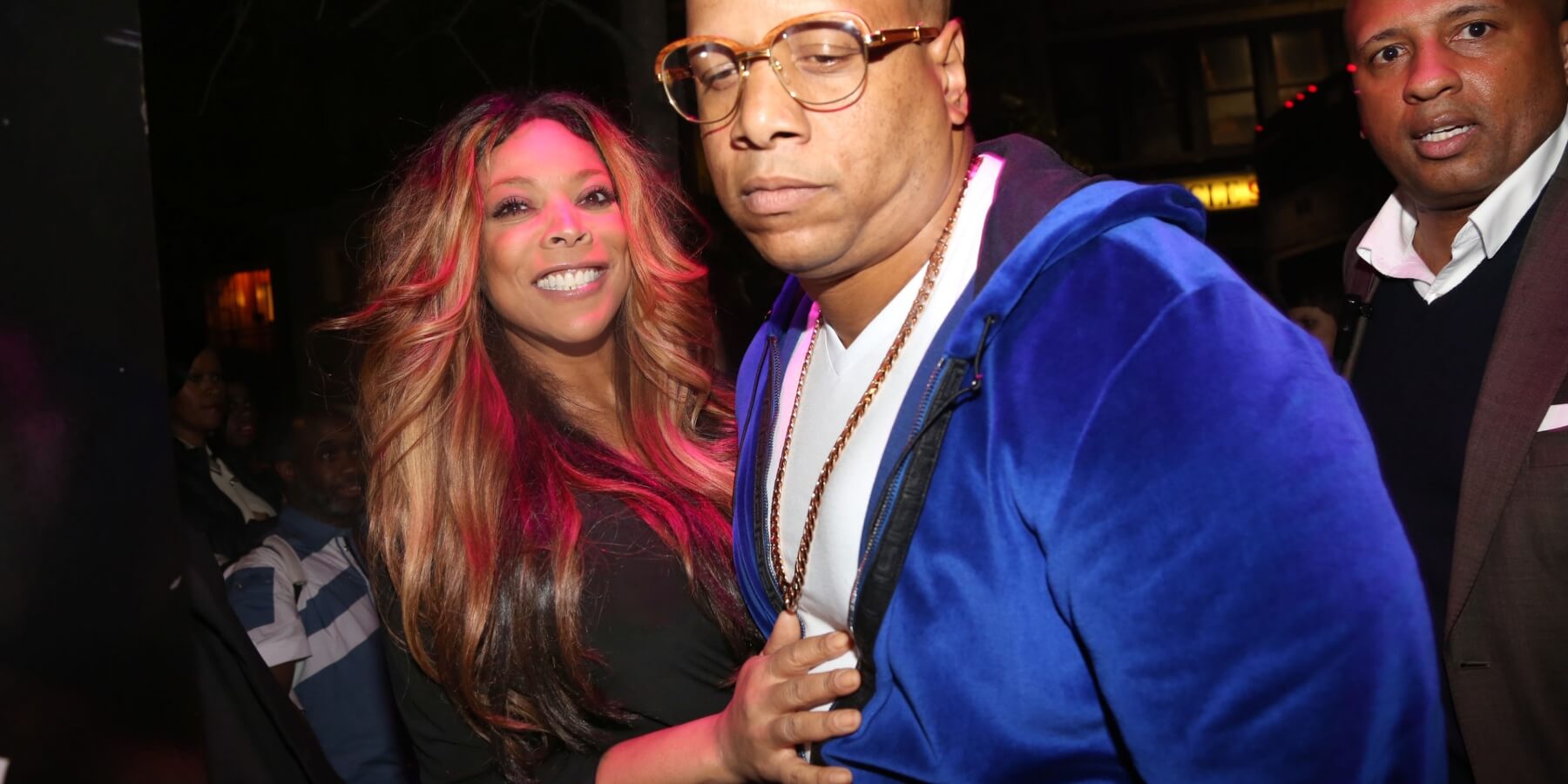 Wendy Williams and her ex-husband Kevin Hunter photographed in 2013