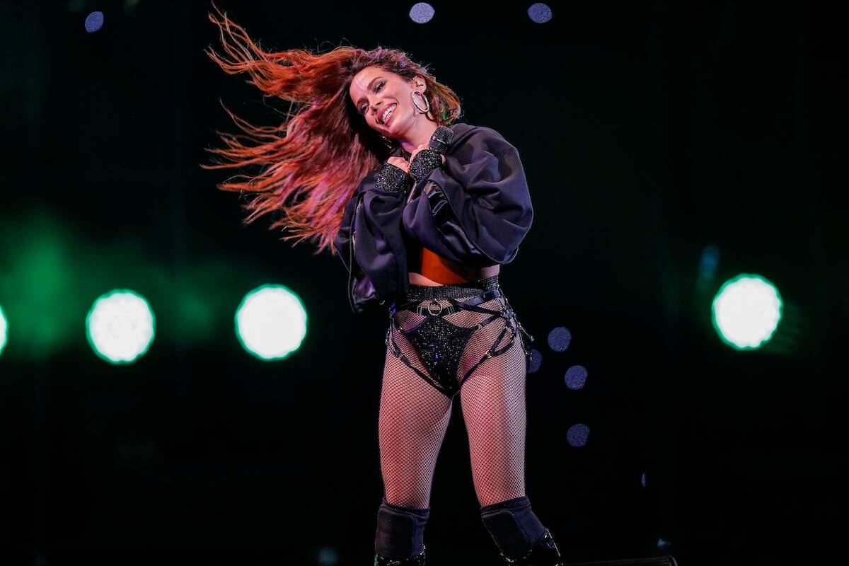 Brazilian singer Anitta performs during the 63rd Viña del Mar International Song Festival