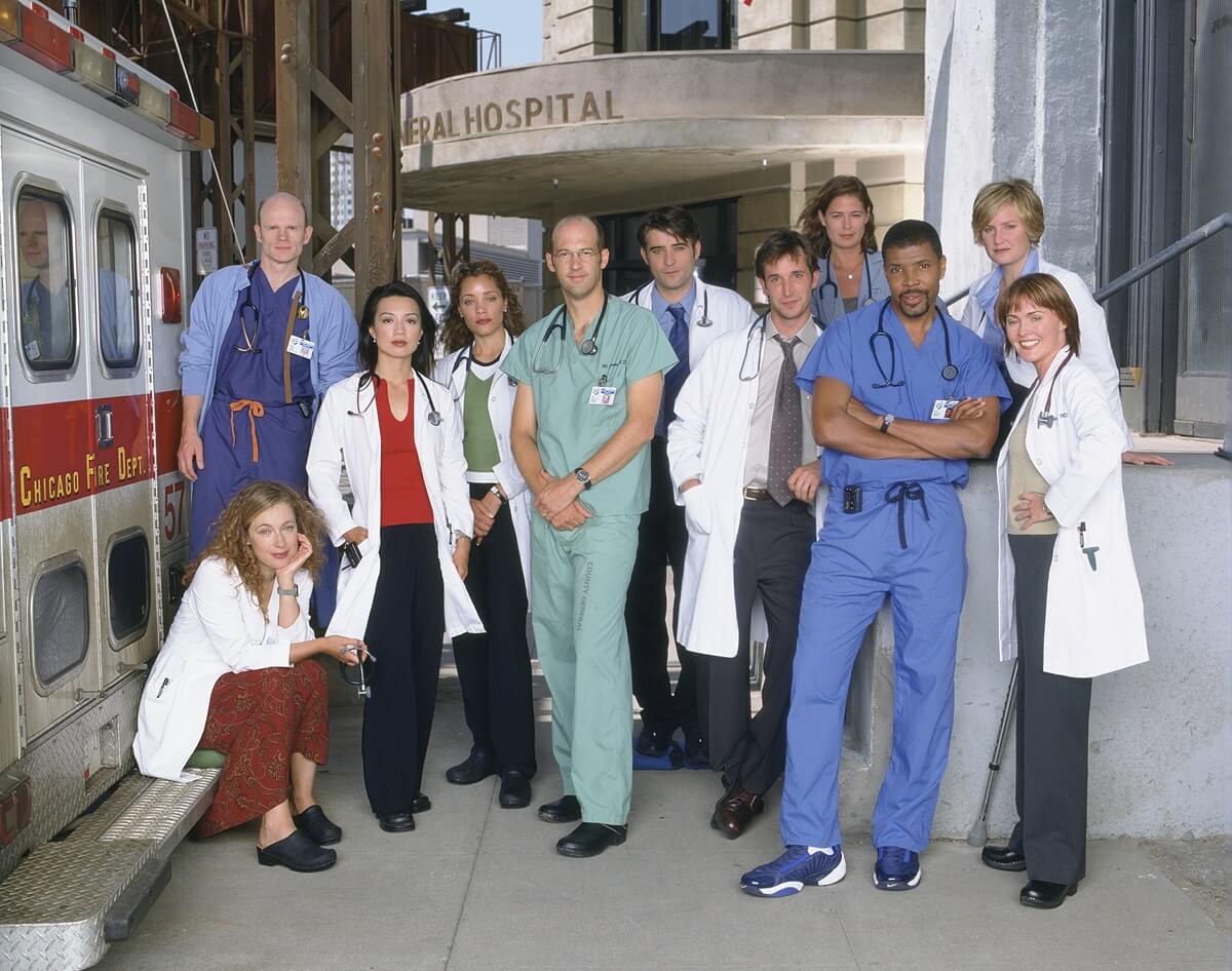 The cast of 'ER'.