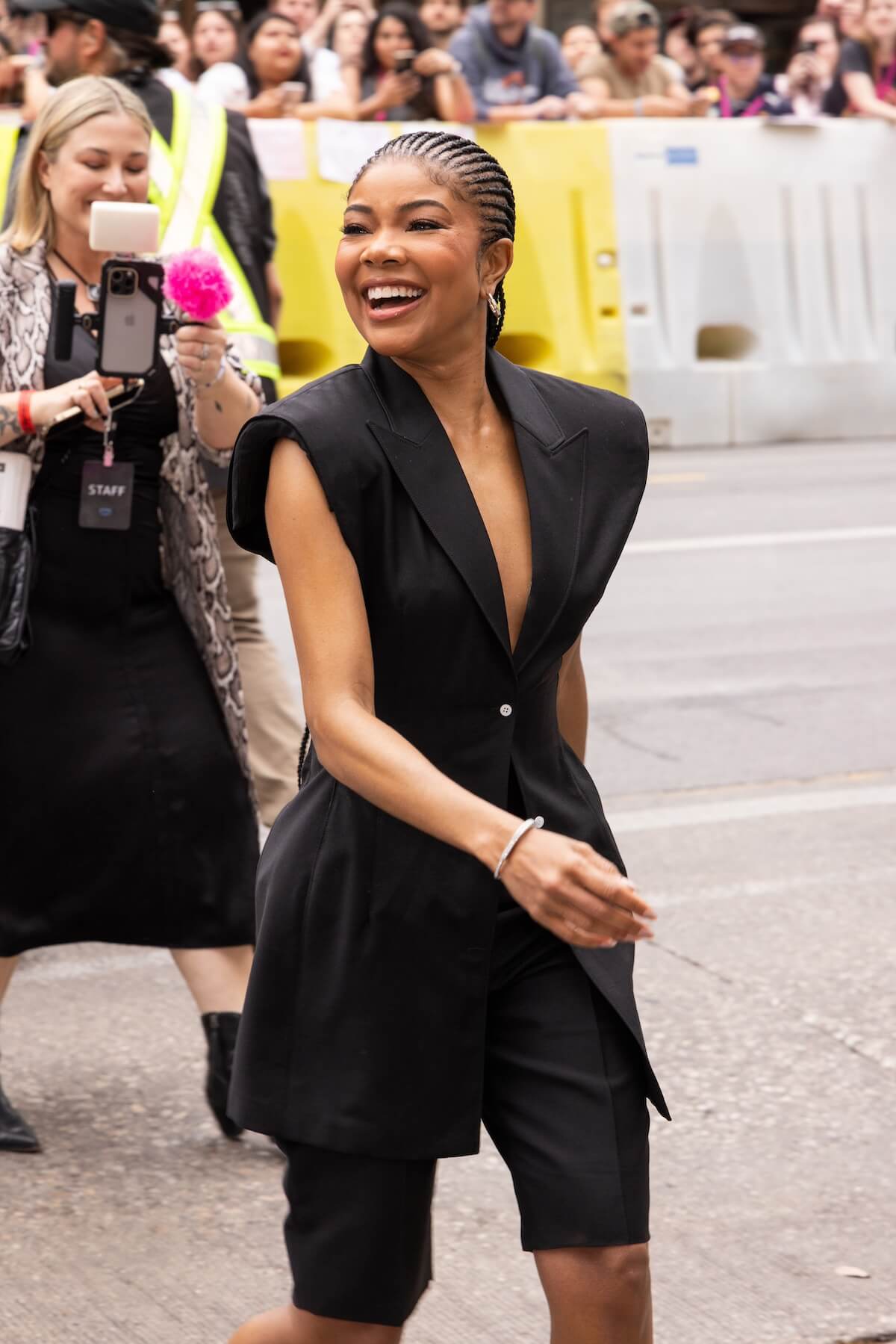 Gabrielle Union arrives at the 2024 SXSW conference to premiere her new movie, 'The Idea of You.'