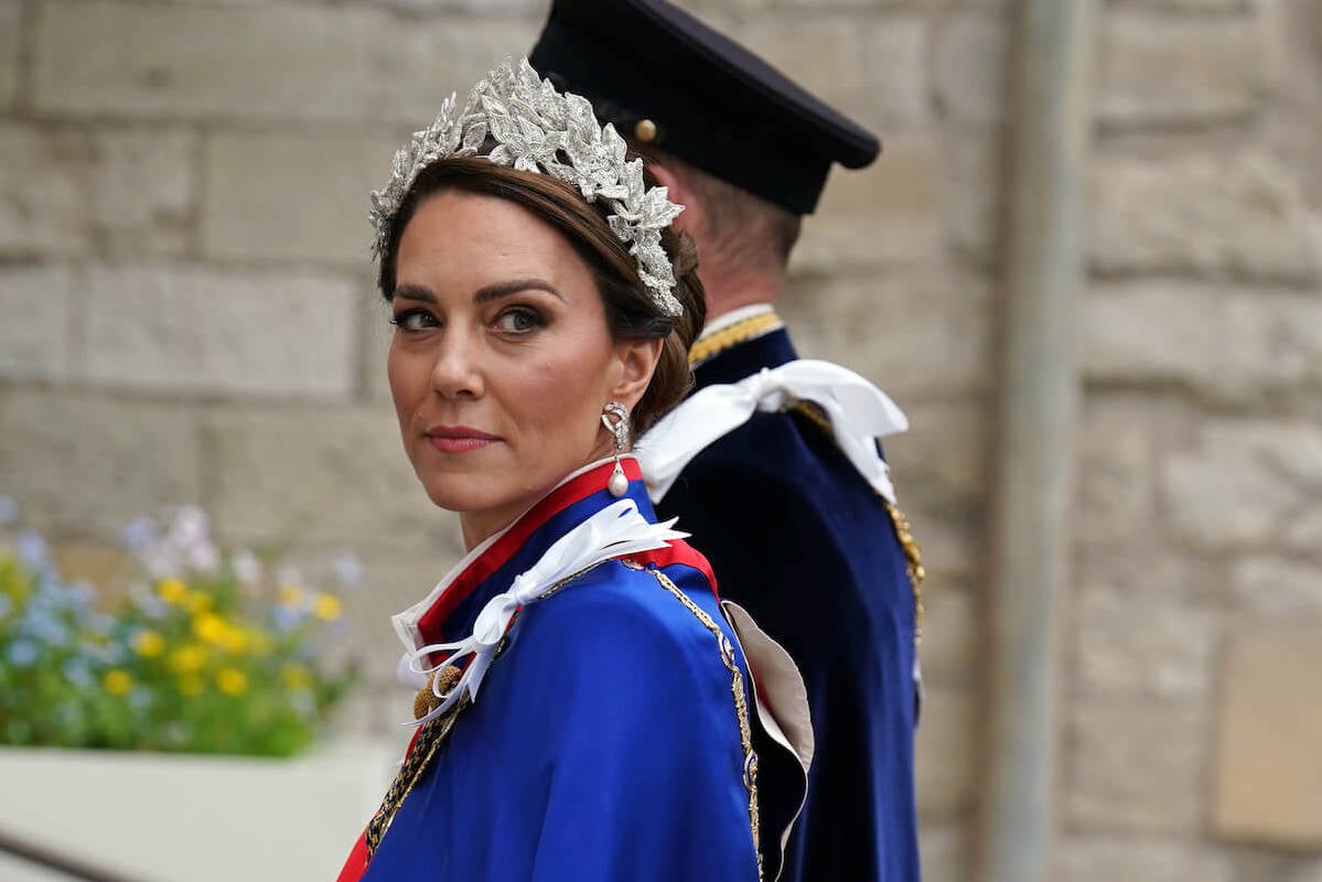 Kate Middleton and Prince William at King Charles III's coronation