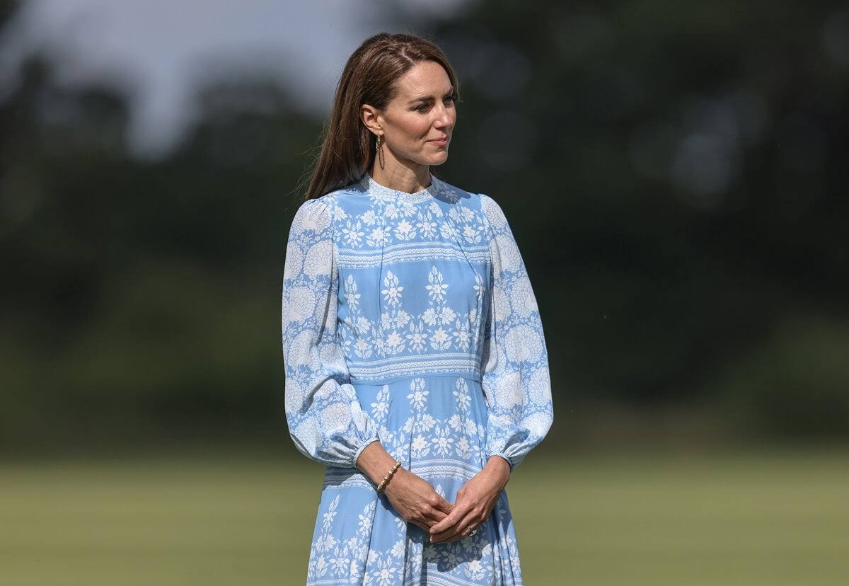 Kate Middleton joined Prince William during the Royal Charity Polo Cup at Guards Polo Club
