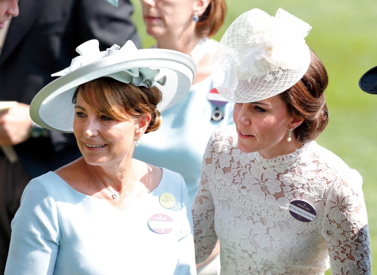 Kate Middleton and Carole Middleton