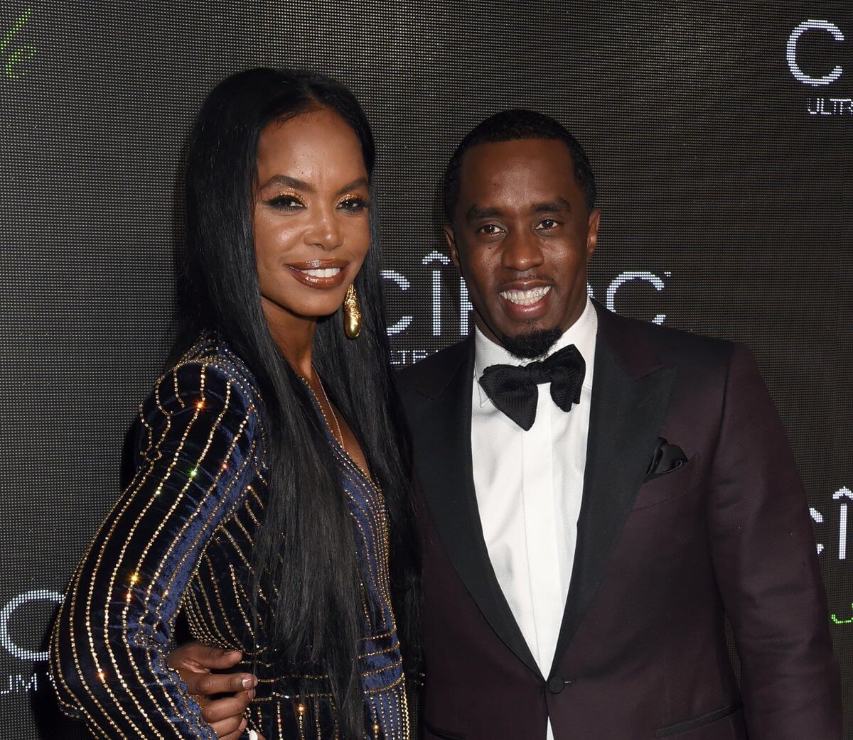 Kim Porter and Sean 'Diddy' Combs attend the music mogul's birthday celebration presented by CIROC Vodka