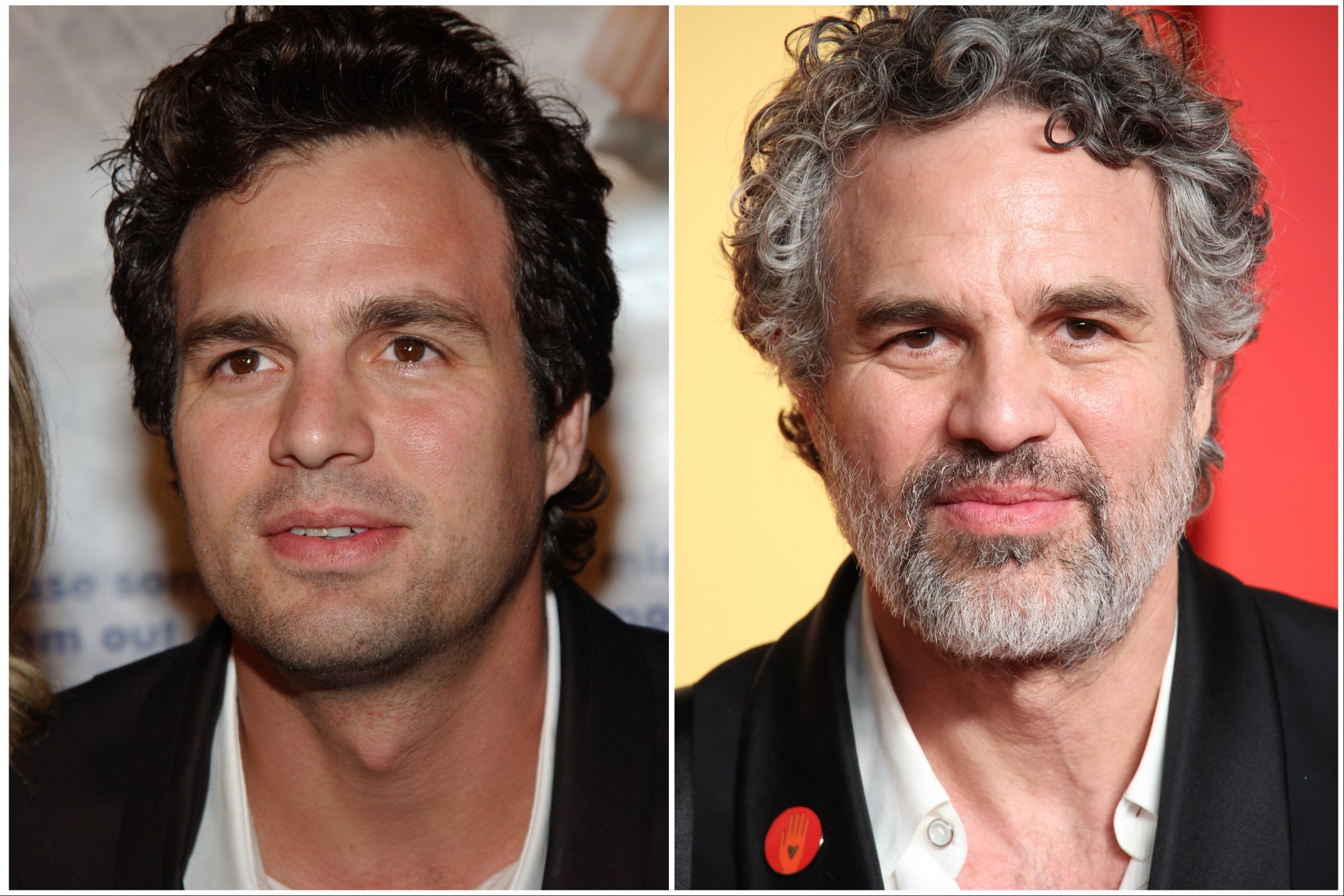 'Eternal Sunshine of the Spotless Mind' cast member Mark Ruffalo in 2004 and 2024.