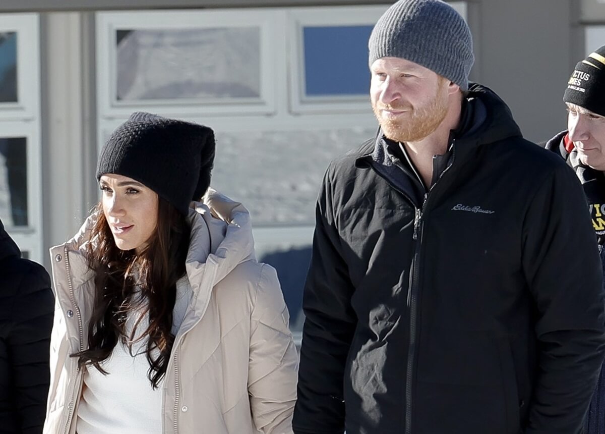 Meghan Markle and Prince Harry attend Invictus Games Vancouver Whistlers 2025's One Year To Go Winter Training Camp in Whistler, British Columbia
