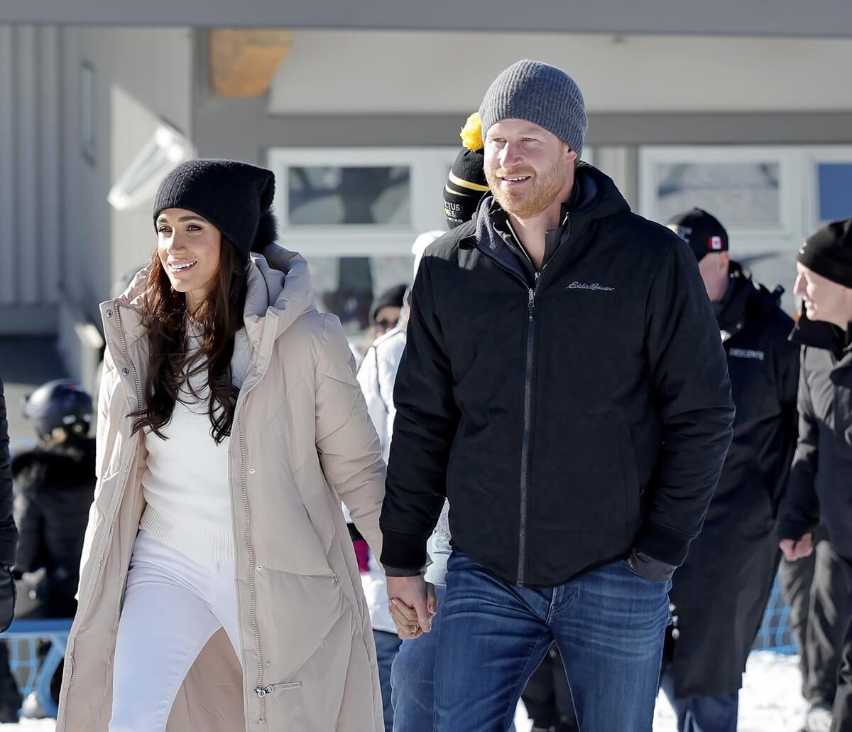 Meghan Markle and Prince Harry attend Invictus Games Vancouver Whistlers 2025's One Year To Go Winter Training Camp