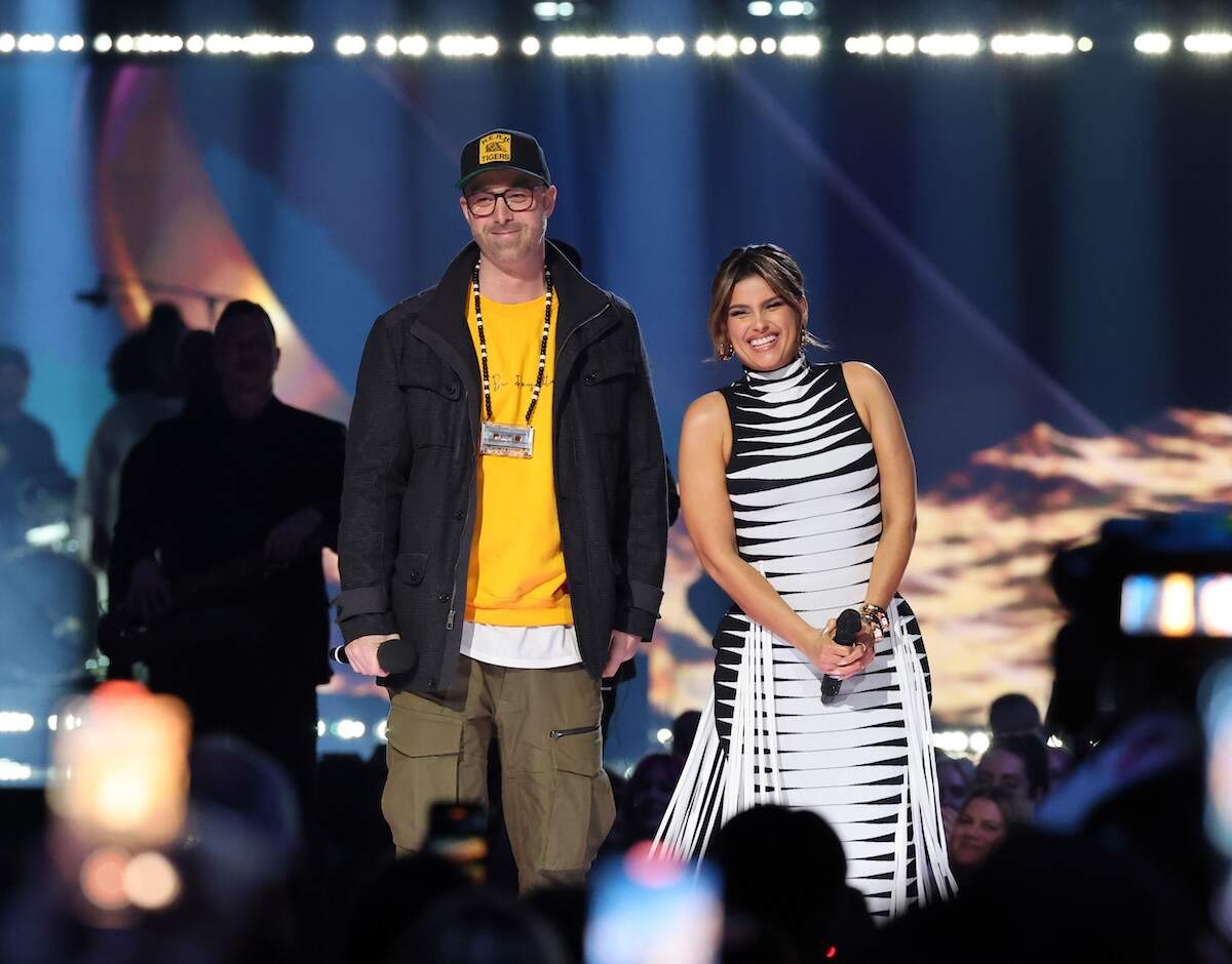 Classified and Nelly Furtado speak onstage during the 2024 JUNO Awards