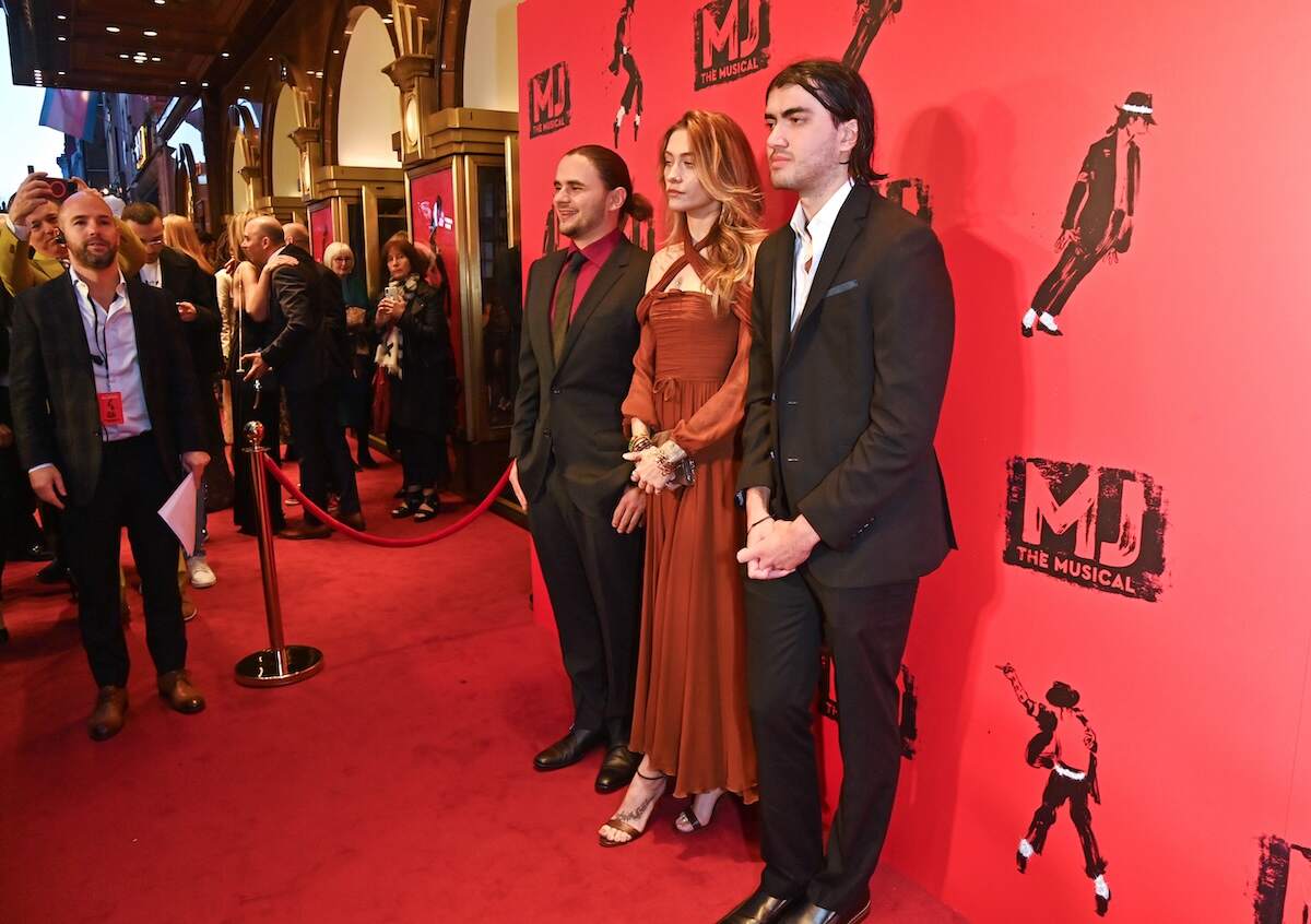 Michael Jackson's kids, Paris Jackson, Prince Jackson and Bigi Jackson, attend MJ: The Musical's opening night in formalwear