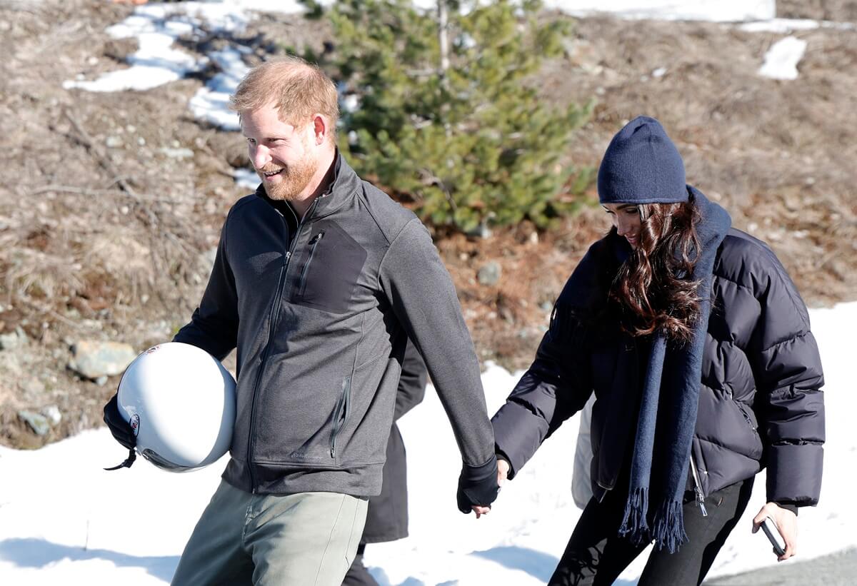Prince Harry and Meghan Markle attend Invictus Games Vancouver Whistlers 2025's One Year To Go Winter Training Camp