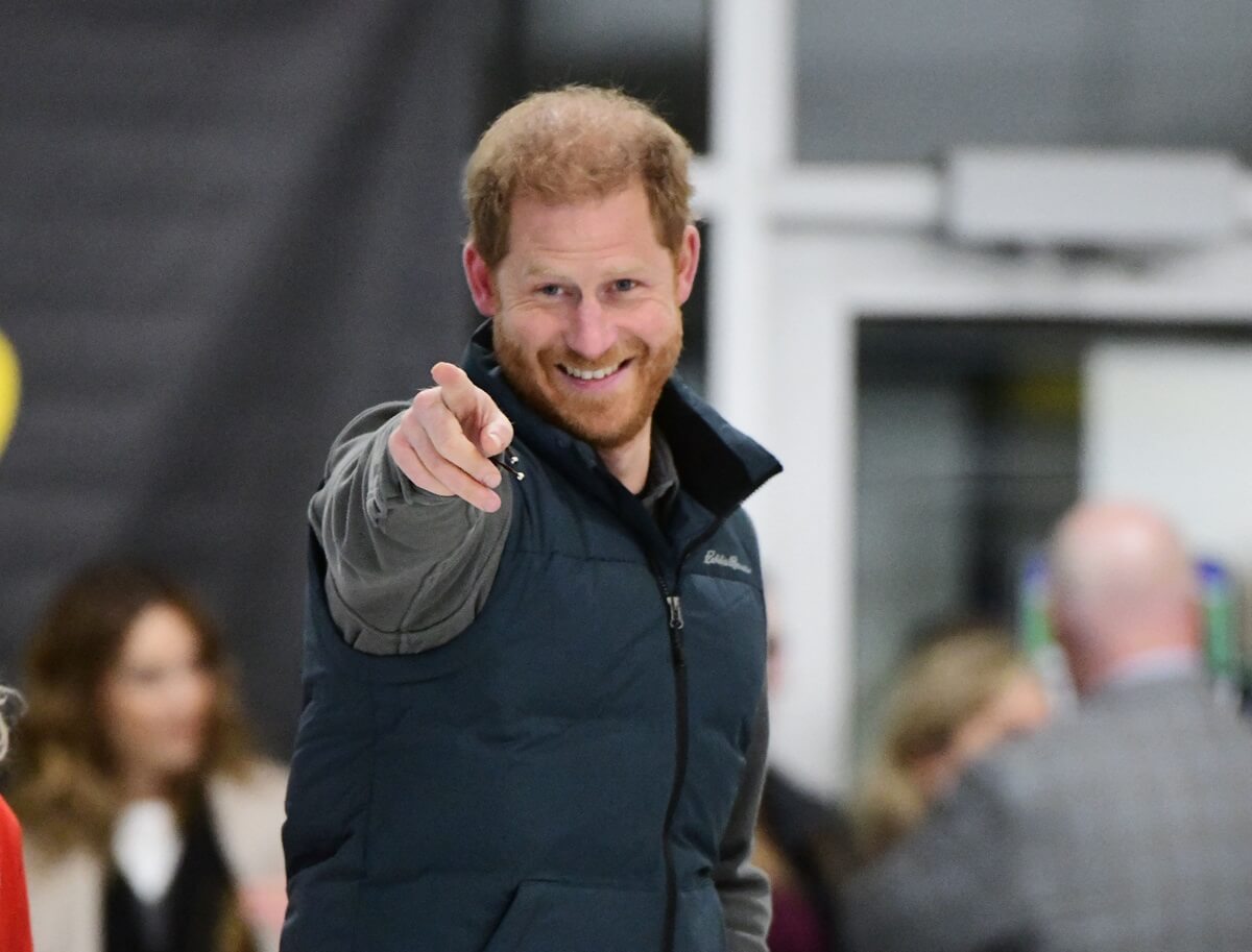 Prince Harry attends the Invictus Games Vancouver Whistler 2025's One Year to Go winter training camp