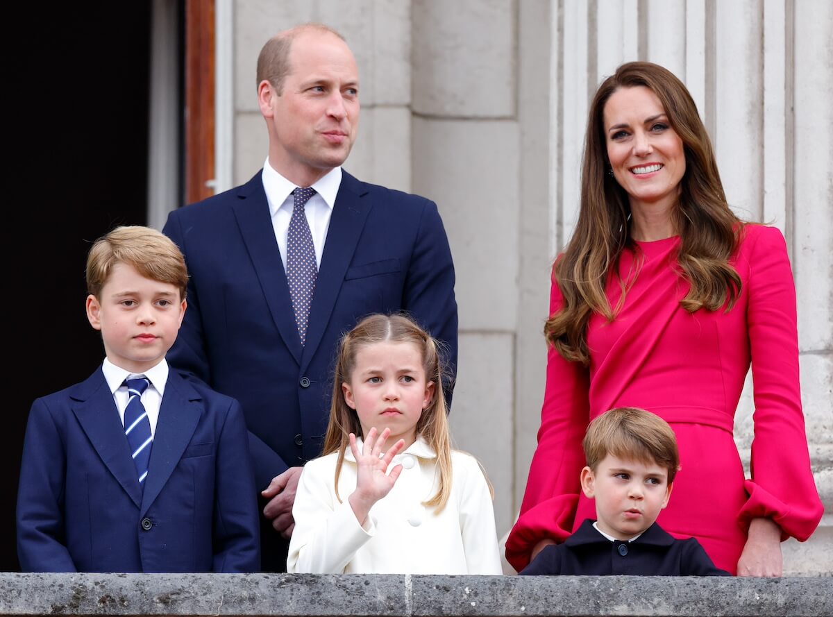 Prince William, Kate Middleton, and their three kids