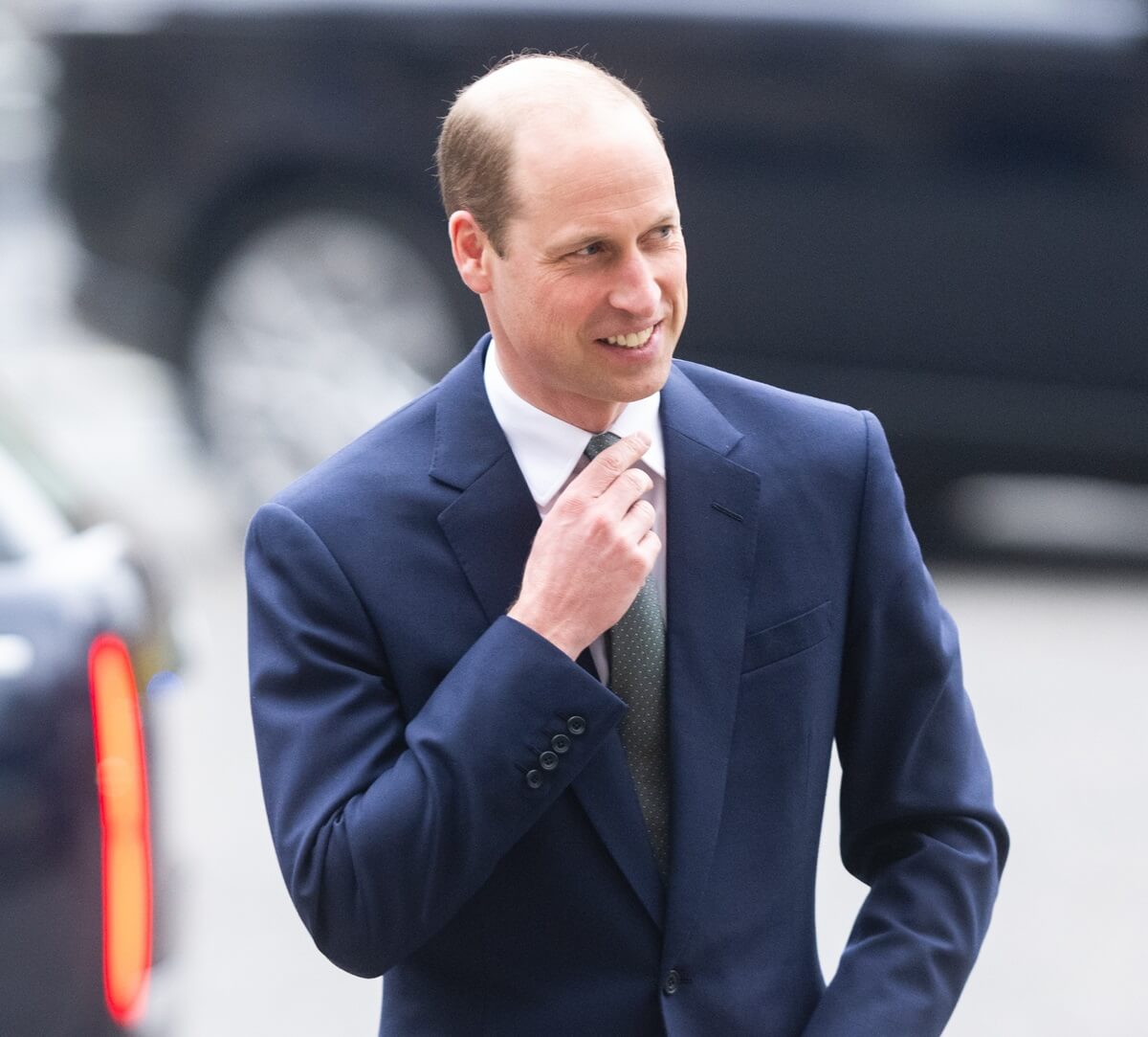 Prince William arrives to the 2024 Commonwealth Day service at Westminster Abbey