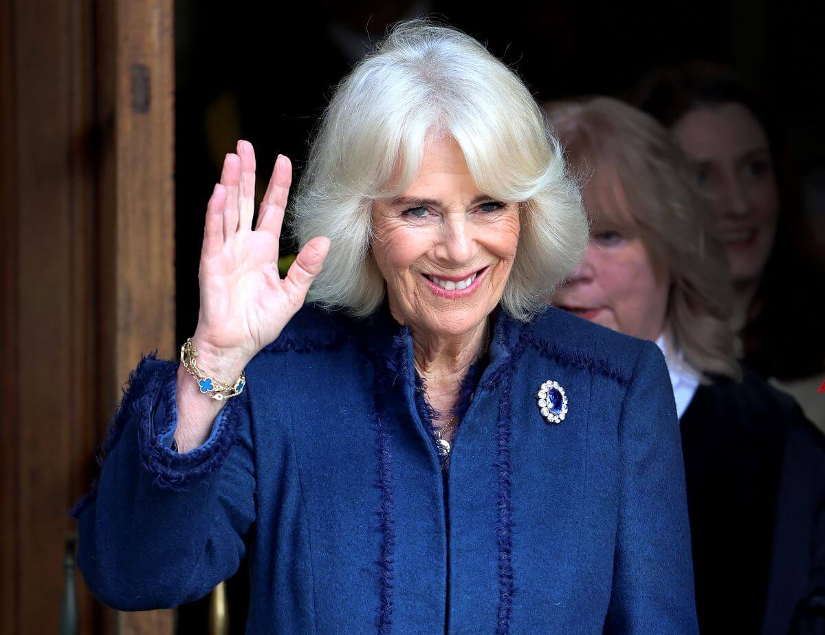 Queen Camilla visits Douglas Borough Council in Douglas, Isle of Man