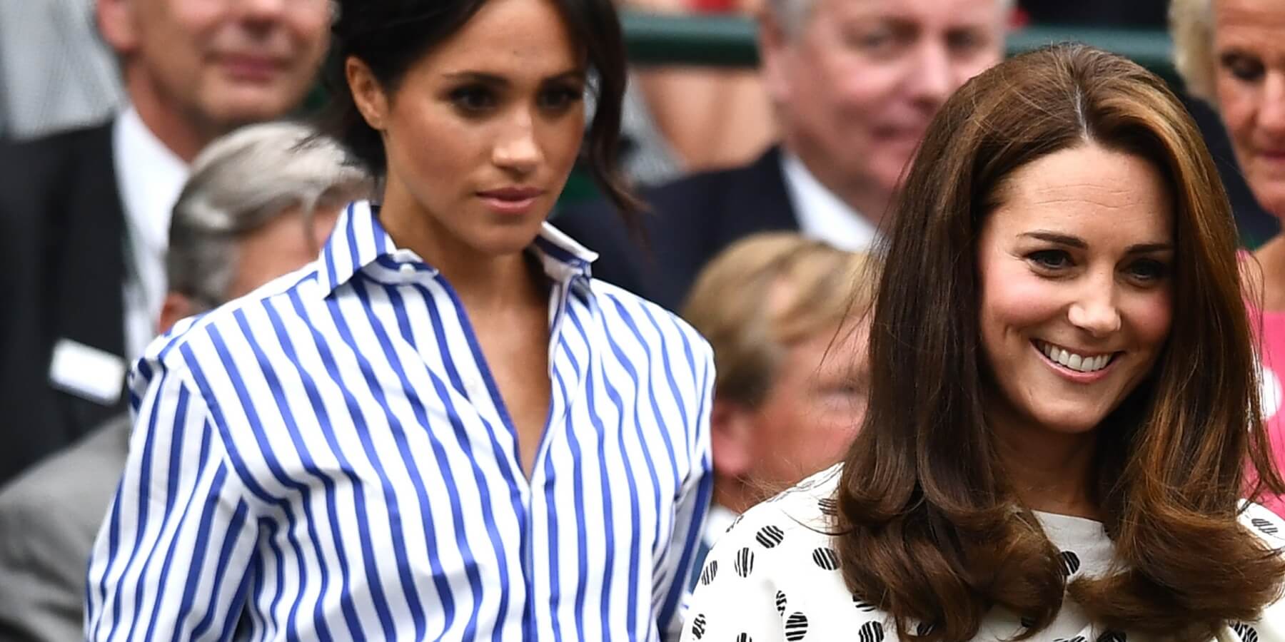 Meghan Markle and Kate Middleton