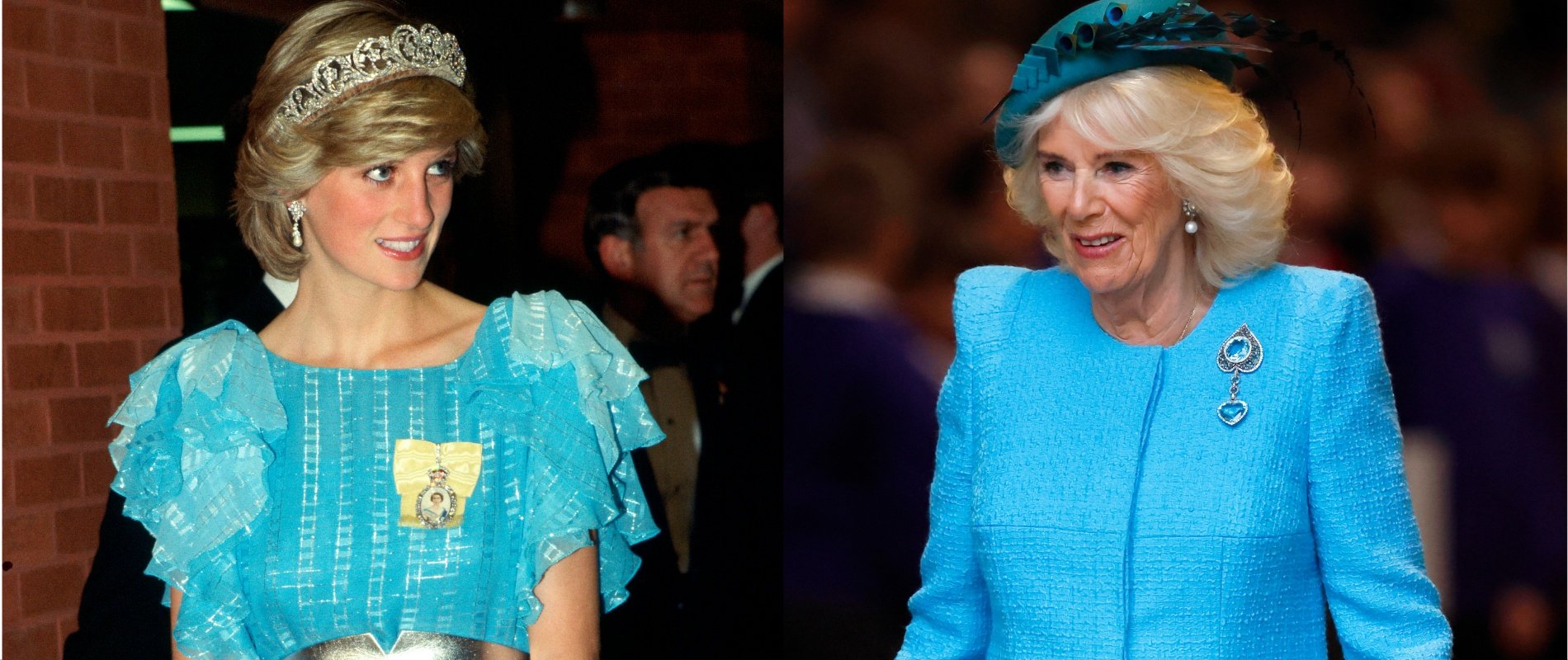 Princess Diana and Camilla Parker Bowles