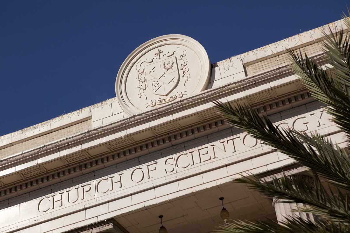 The Church of Scientology is seen January 16, 2013 in Clearwater, Florida.