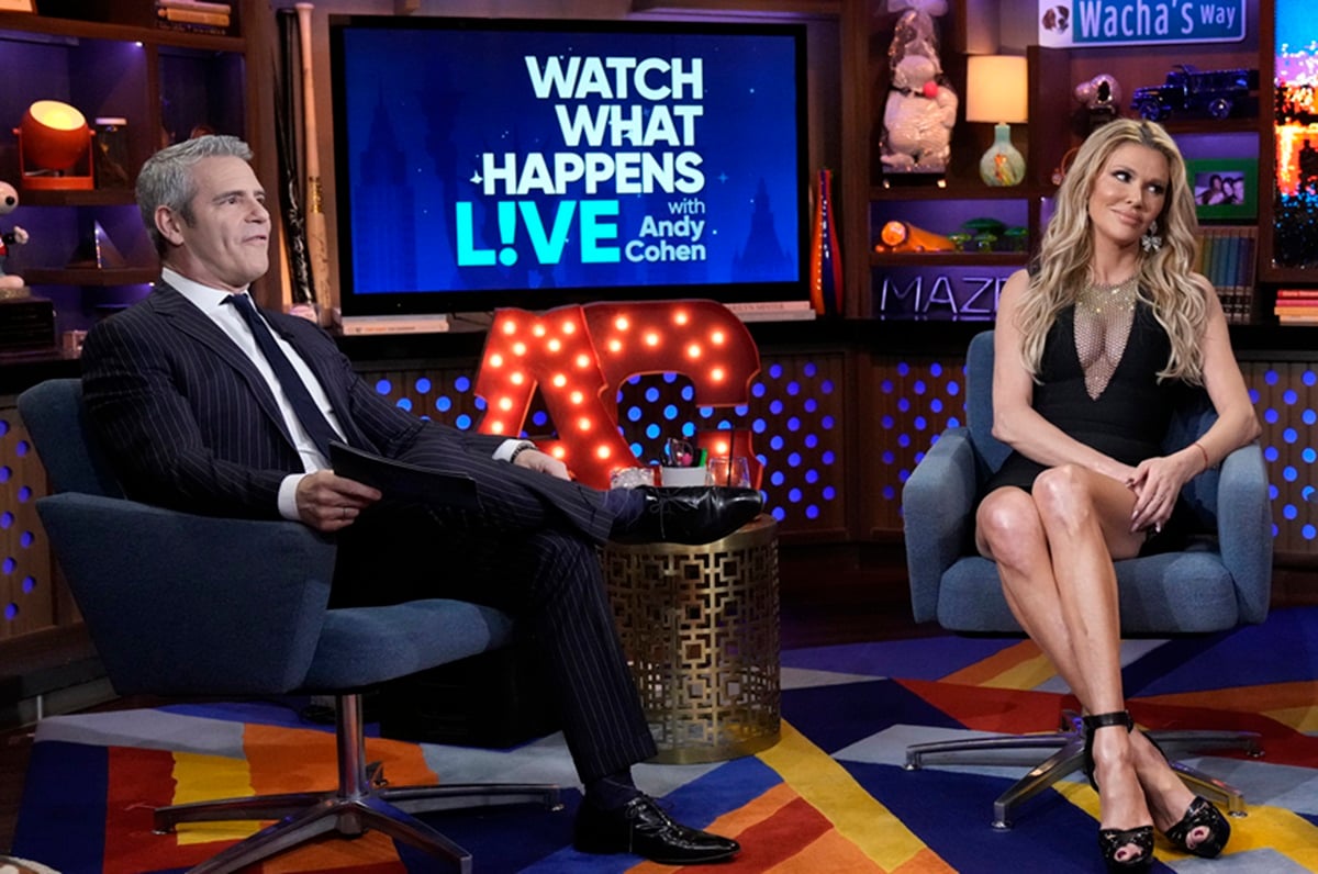 Brandi Glanville appears on season 20 of 'Watch What Heppens Live with Andy Cohen'