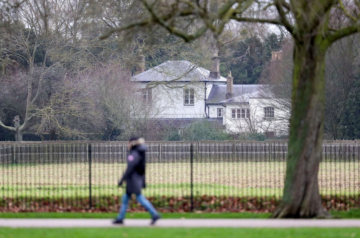 The exterior of Frogmore Cottage, Prince Harry and Meghan Markle's former UK home.