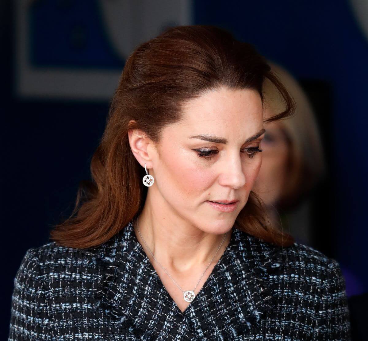 Kate Middleton departs after joining a workshop at a Children's Hospital